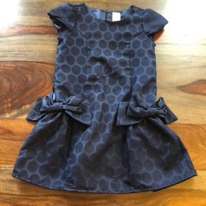 Girl Dress navy blue 5T
